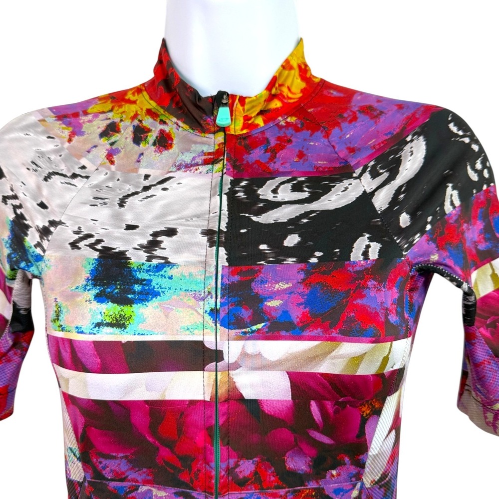 Giro Womens Chrono Elite Jersey Sz S Data Mosh Studio Collection - Picture 3 of 10